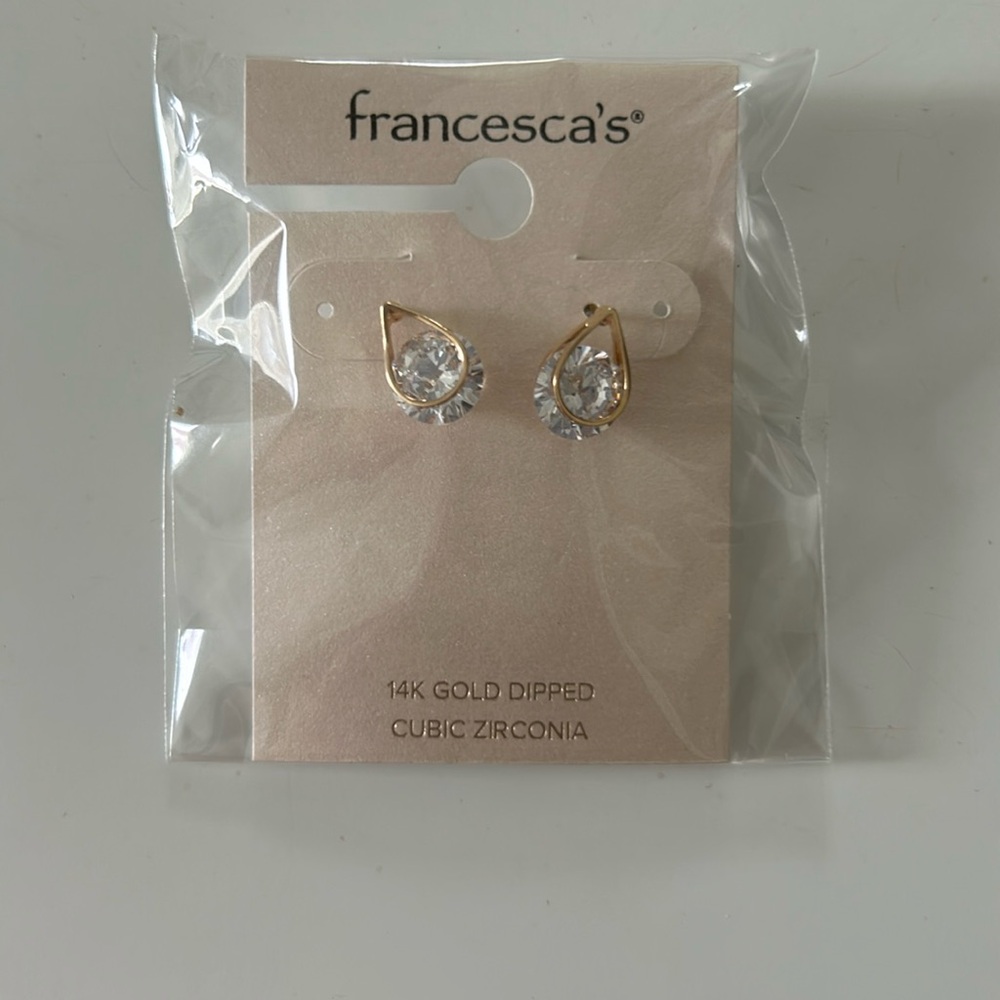 Francesca Tear Drop Earring